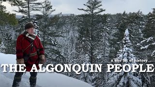 Exploring Winter Wonders in Algonquin Park  Wee Bit of History of the Algonquin People [upl. by Eulaliah]