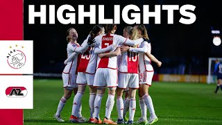 Two goals from Leuchter 🔥  Highlights Ajax Vrouwen  AZ Vrouwen  Azerion Vrouwen Eredivisie [upl. by Daniele]