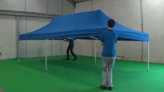 3x6m partytent blauw [upl. by Doretta]