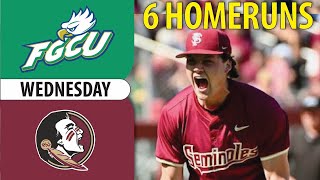 Florida Gulf Coast vs Florida State Baseball Highlights  College Baseball Highlights 2024 [upl. by Idmann]