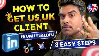 3Step LinkedIn  AI Goldmine How to Get Premium US UK Clients from LinkedIn [upl. by Franzen]