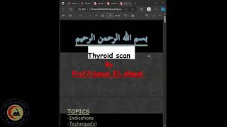 04 Nuclear Medicine 22 Renal amp Thyroid Egypatian Fellowship Dr Hanan ElAhwal [upl. by Kallman]