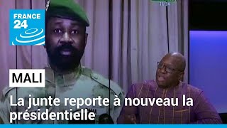 Mali  quotOn ne peut pas concevoir un régime militaire sans limite dans le tempsquot • FRANCE 24 [upl. by Ayetal]