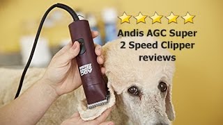 Andis AGC Super 2Speed Professional Animal Clipper reviews [upl. by Ysnap94]