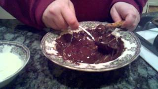 How to make chocolate covered pretzels [upl. by Koenraad]