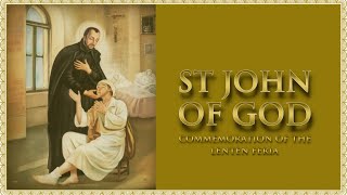 The Daily Mass St John of God [upl. by Adnilrem]