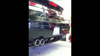 AMS INC 300ZX Z32 3quot Stainless Steel CatBack Exhaust wwwamsmotorsportscom [upl. by Anayk]