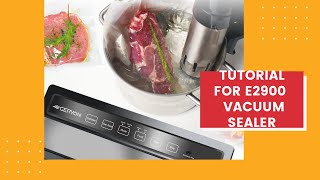 How to Keep the food freshness by E2900 Food Vacuum Sealer [upl. by Ahsan]