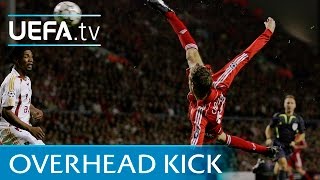 Peter Crouch overhead kick  Liverpool v Galatasaray  200607 [upl. by Ytirahs638]