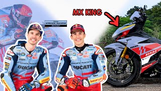 LiveryDecal GRESINI RACING TEAM 2024 Di Motor MX KingY15ZRSniper150 [upl. by Anatak]