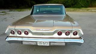 1963 Chevy Impala 4 Door Sedan  Long Walk Around [upl. by Ailyn]