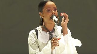 Rihanna Diamonds  Live at Global Citizen Festival 2016 [upl. by Roath]