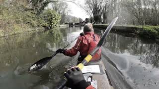 A glimpse of the Devizes to Westminster International Canoe Race 2023 Stage Race  20230408 Day 2 [upl. by Dymoke]