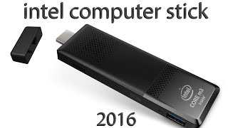 Intel compute stick 2016 обзор тестирование сравнение мнение Очень маленький компьютер [upl. by Wons]