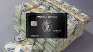 No Limits Spending American Express Centurion Black Card [upl. by Hercules]