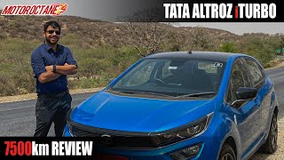 7500km Tata Altroz iTurbo Review  Service Cost Included [upl. by Rugg]