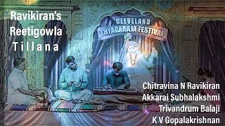 Ravikiran’s Reetigowla Tillana  Mishra Chapu 1314  Performed by the Composer  Cleveland Festival [upl. by Caryl]