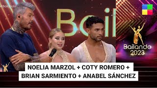 Coty Romero  Brian Sarmiento  Anabel Sánchez  Bailando2023  Programa completo 10124 [upl. by Leind139]