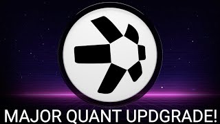 QUANT CRYPTO REVEALS MAJOR UPGRADE SO WHY IS QNT TOKEN DOWN 12 THIS WEEK QNT ALTCOIN ANALYSIS [upl. by Itida]