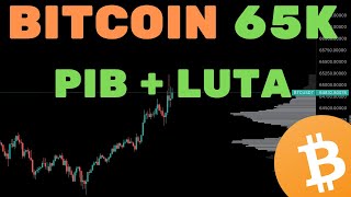 BITCOIN PUMP 65K  PIB FORTE  OUTUBRO PUMP  Análise TécnicaSentimento [upl. by Torp73]