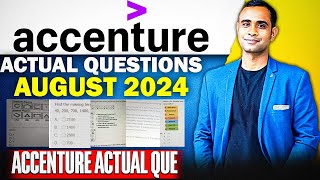 🔥Accenture August 2024 Actual Questions Accenture Actual Questions asked🔥 [upl. by Isobel]