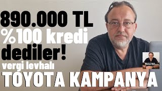 0 km otomobil kampanyaları Ağustos 2024 Toyota resmen açıkladı kampanya indirim Toyota [upl. by Eolhc]