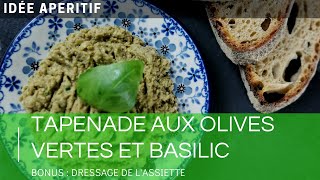 Tapenade aux olives vertes  LA VRAIE RECETTE 🌿 [upl. by Ilyak749]