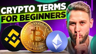 10 Crypto Terms In 5 Minutes  for beginners [upl. by Maggy]