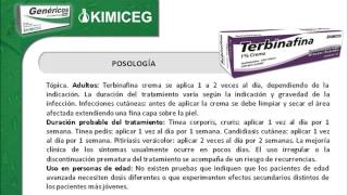 Terbinafina  Medicamentos Genéricos Kimiceg [upl. by Siduhey]