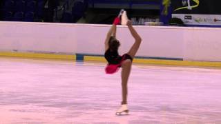 18 Lea SERNA FRA  ISU JGP Kosice 2013 Junior Ladies Free Skating [upl. by Etteraj]