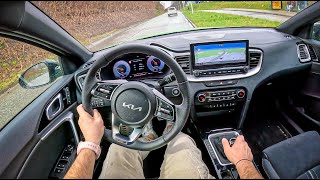 Kia XCeed 15 TGDi 160HP 0100 POV Test Drive 1946 Joe Black [upl. by Ardnuhsal710]