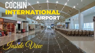 Cochin International Airport  Inside View  Walking Tour [upl. by Biegel220]