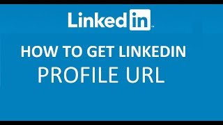 How to get linkedin profile url [upl. by Ayit]