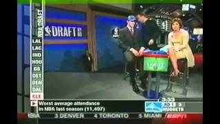 Darko MIlicic 2003 NBA Draft highlights [upl. by Nealy890]