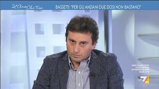 David Parenzo a Matteo Bassetti quotDevo fare la terza dose tra pochi giorni semplicemente [upl. by Dora]