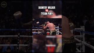 Deontay Wilder and Tyson Fury GO OFF in their first fight boxing [upl. by Acinyt]