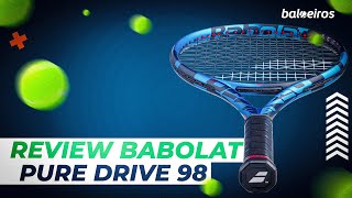 REVIEW RAQUETE BABOLAT PURE DRIVE 98 [upl. by Iak]