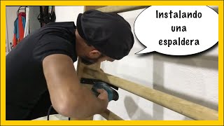 INSTALAR ESPALDERAS 💪🏻👀✅ [upl. by Anelec671]