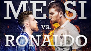 CRISTIANO RONALDO vs LEO MESSI  La Batalla de Rap [upl. by Ynnav]