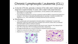 Mature Lymphoid Neoplasms [upl. by Engamrahc]