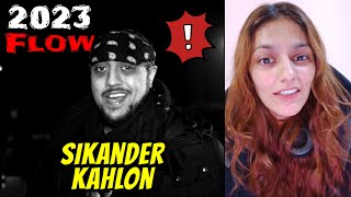 First Time Listening To Sikander Kahlon  Lets Begin With 2023 FLOW [upl. by Anol131]