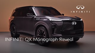 The Reveal of the INFINITI QX Monograph [upl. by Rednijar]