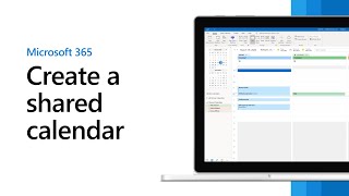 How to create a shared calendar in Microsoft 365 for your business [upl. by Noiramed]