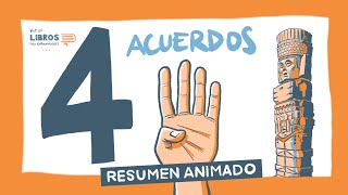 LOS 4 ACUERDOS de Miguel Ruiz  Resumen Animado [upl. by Pohsib]