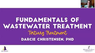 Tertiary Treatment  Fundamentals of Wastewater Treatment [upl. by Becket599]