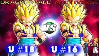 Dragon Ball MULTIVERSE  GOTENKS vs GOTENKS  Raging Blast 2 [upl. by Tteraj547]