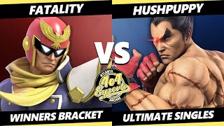 4o4 Smash Night 58  Fatality Captain Falcon Vs Hushpuppy Kazuya SSBU Ultimate Tournament [upl. by Yasdnyl]