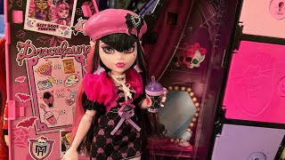 MONSTER HIGH G3 SKULLTIMATE SECRETS DRACULAURA DOLL REVIEW AND UNBOXING  Best G3 Draculaura so far [upl. by Lothario]