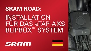 Installation fur das eTap AXS™ BlipBox™ System [upl. by Ariday]