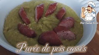 Purée de pois cassés recette dautomne et dhiver [upl. by Aurelius]